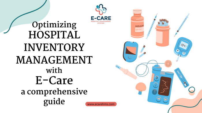 Optimizing Hospital Inventory Management with E-Care: A Comprehensive Guide